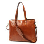 Brooks Tan Tote Bag - Image 5