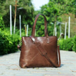 Brooks Chocolate Brown Tote bag - Image 3