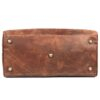 Real Leather Buff Duffle Bag - Image 5