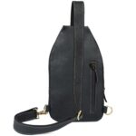 Revorsio Carter Urban Crossbody Bag Black - Image 10