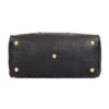 Overnight Black Leather Duffel Bag Premium Leather Weekender Holdall Travel Bag - Image 9