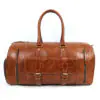 Carter Duffle Holdall Weekender Bag Tan