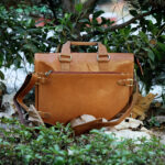 Windsor Briefcase Laptop Bag Tan - Image 4