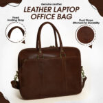 Revorsio Bridgestone Laptop Briefcase bag Brown - Image 6