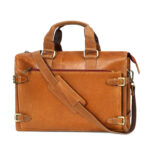 Windsor Briefcase Laptop Bag Tan