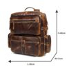 Texas Backpack Small Brown - Image 9