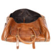 Carter Duffle Holdall Weekender Bag Tan - Image 6