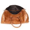 Carter Duffle Holdall Weekender Bag Tan - Image 4