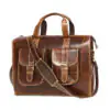 Emerald Briefcase Brown - Image 3
