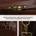 Revorsio Bridgestone Laptop Briefcase bag Brown - Image 4