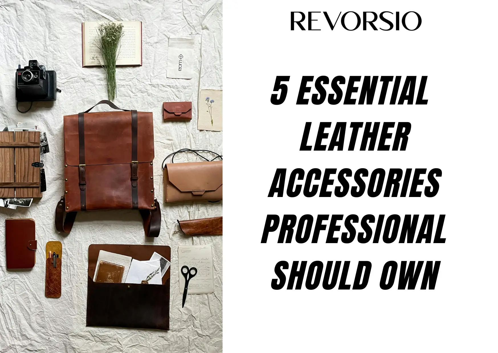 Essential Leather Accessories Professional Should Own