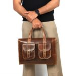 Emerald Briefcase Brown - Image 2