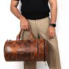 Barrett Brown Gym Unisex Weekender bag - Image 3