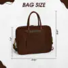 Revorsio Bridgestone Laptop Briefcase bag Brown - Image 3