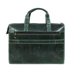 Emerald Briefcase Laptop Bag Crazy Green - Image 4