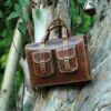 Emerald Briefcase Brown - Image 4