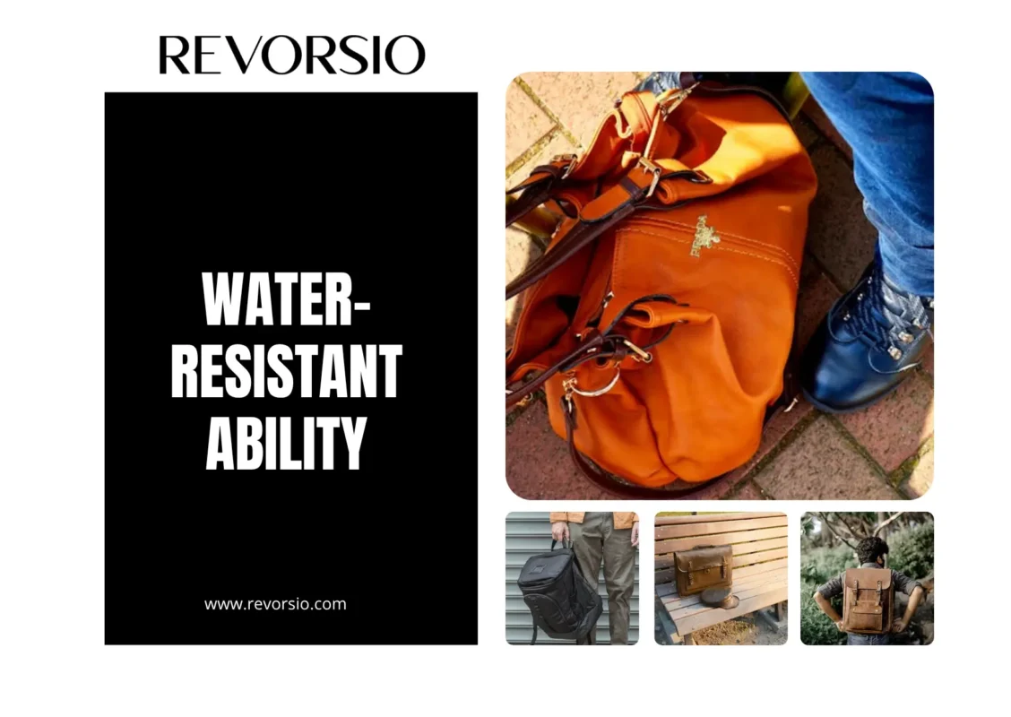 Water-resistant ability