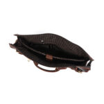 Windsor Briefcase Laptop Bag Cherry Brown - Image 8