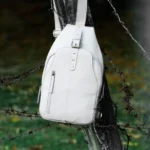Revorsio Carter Urban Crossbody Bag Cream White - Image 2