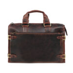 Windsor Briefcase Laptop Bag Cherry Brown - Image 2