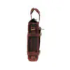 Windsor Briefcase Laptop Bag Cherry Brown - Image 4