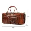 Leather Duffle Bag – Premium Full-Grain Weekender for Men’s Travel & Gym - Image 10