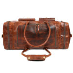 Leather Duffle Bag – Premium Full-Grain Weekender for Men’s Travel & Gym - Image 5