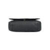 Revorsio Large Leather Unisex Shoulder, Crossbody, Messenger Bag Black - Image 7