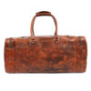 Leather Duffle Bag – Premium Full-Grain Weekender for Men’s Travel & Gym - Image 4