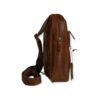 Unisex Premium Crossbody Sling Leather Vintage Bag Chocolate Brown * - Image 3