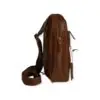 Unisex Premium Crossbody Sling Leather Vintage Bag Chocolate Brown * - Image 5