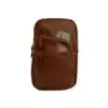 Unisex Premium Crossbody Sling Leather Vintage Bag Chocolate Brown * - Image 4
