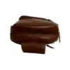 Unisex Premium Crossbody Sling Leather Vintage Bag Chocolate Brown * - Image 8