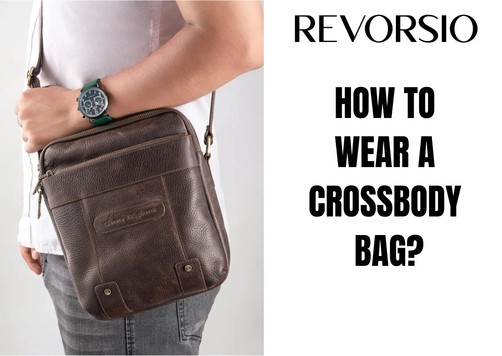 how to wear a crossbody bag