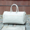 Revorsio Stylish Leather Travel Duffel Bag – Lightweight Weekender with Shoulder Strap Full Grain Leather - Image 2